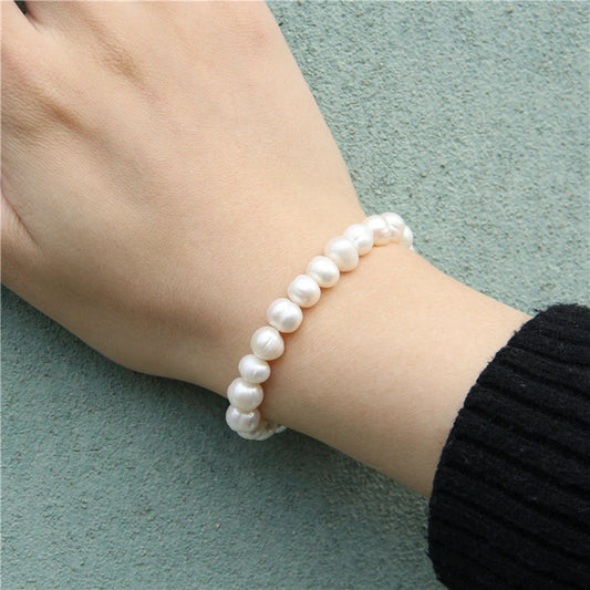Cultured Freshwater Pearl Stretch Bracelet