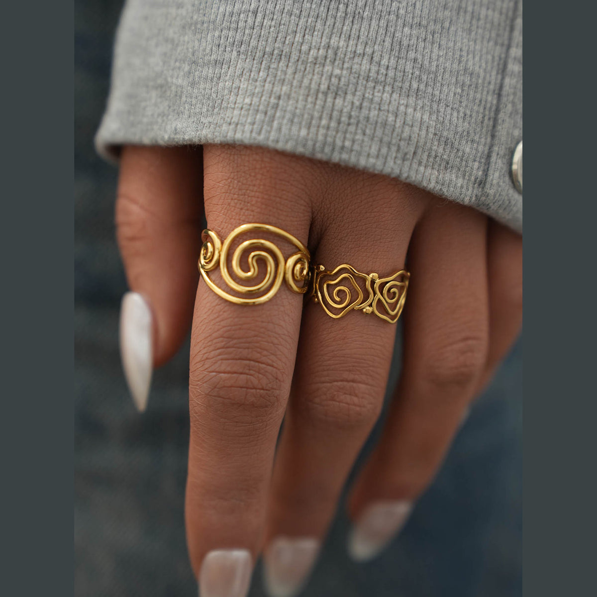 Spiral Ring for Women – image 5