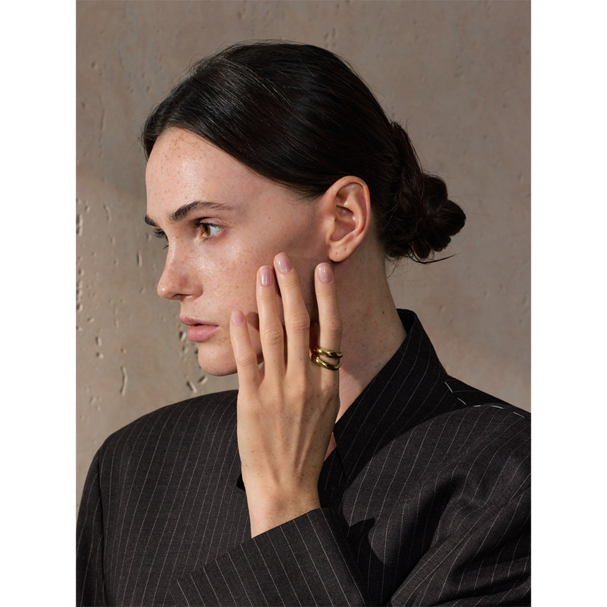 Chunky Dome Ring for Women – image 4