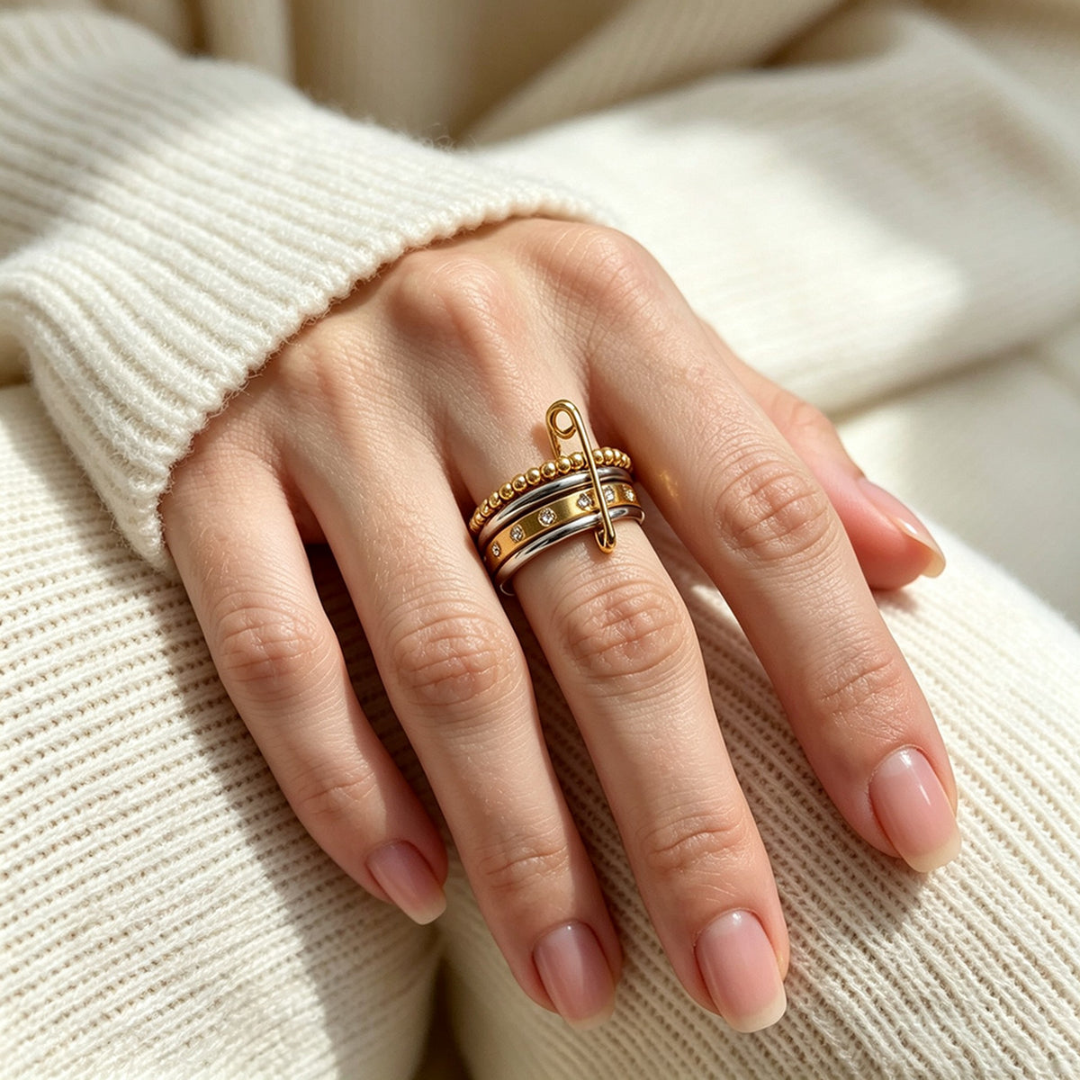 Stacking Ring Set Look for Women – image 5