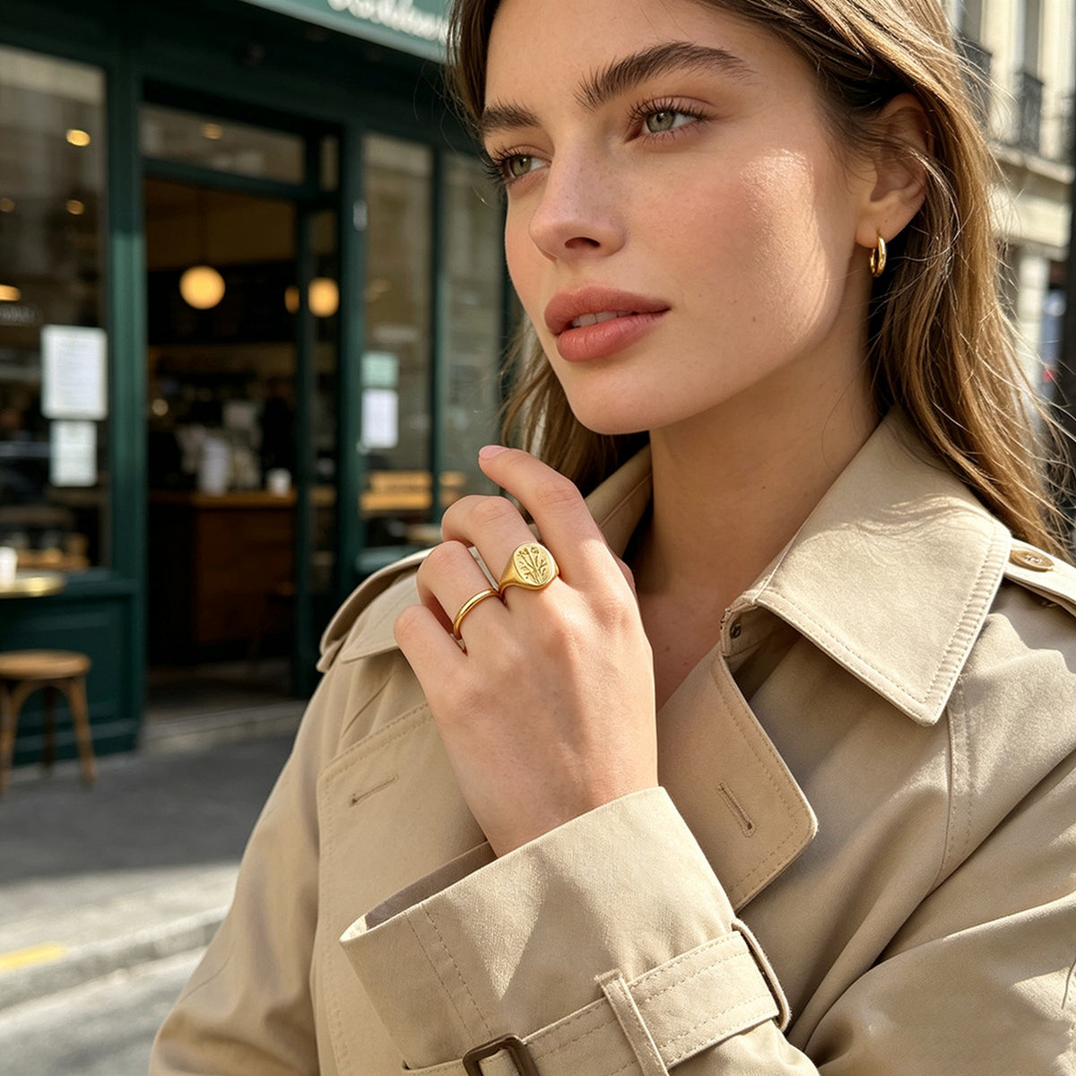Signet Ring for Women – image 5