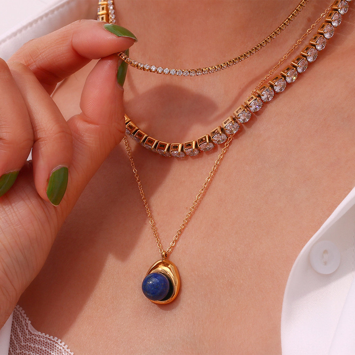Tennis Necklace for Women – image 4