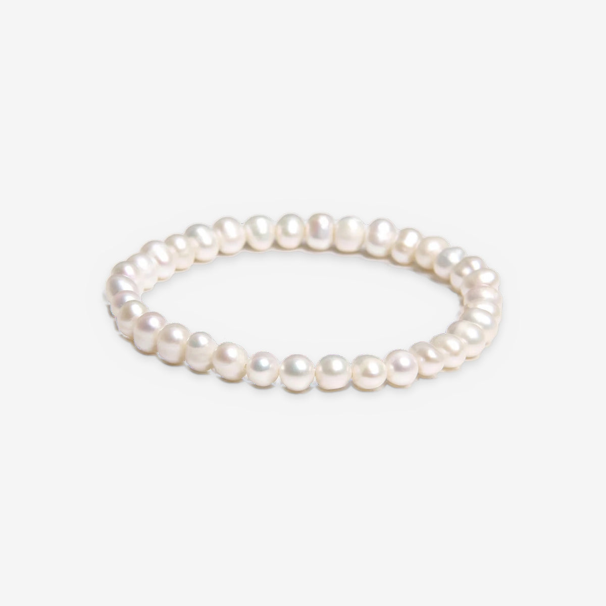 Cultured Freshwater Pearl Stretch Bracelet