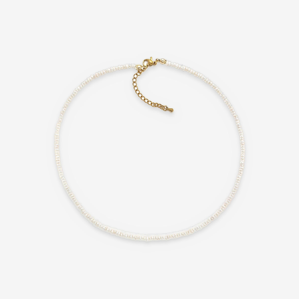 Dainty Seed Pearl Necklace